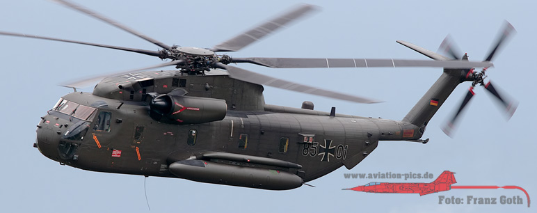 Sikorsky CH-53GS, 85+01, MTHR 25, Heeresflieger, German Army