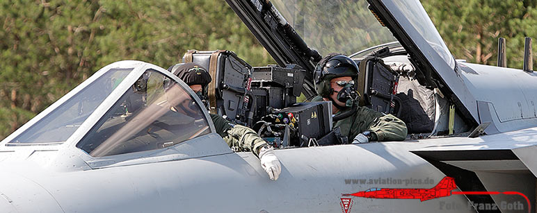 Pilot & WSO Tornado GR.4A, ZG714/124, 9 Squadron, Royal Air Force