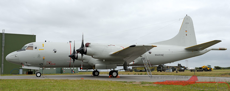 Lockheed P-3C CUP Orion 60+06, MFG 3 Marineflieger, German Navy, (ehem. 309 der Niederländischen Marine), der Nachfolger der Breguet Atlantic