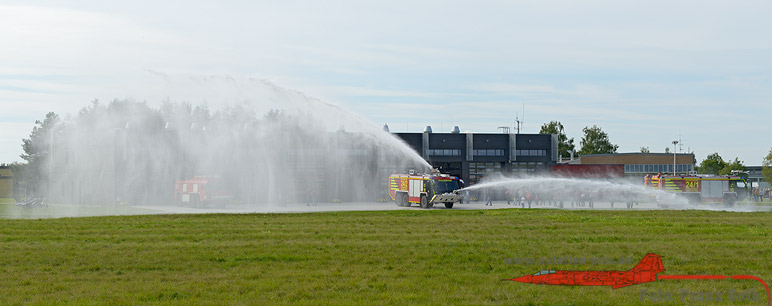 Demonstration Flugplatz Feuerwehr JaboG 32