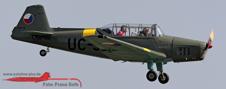 Zlin 126, C-105-33 / UC-33, OK-IHK, Privately Owned, Czech Republic