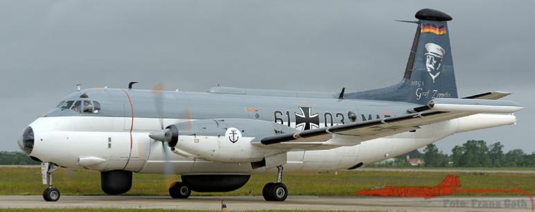 Breguet Br.1150 Atlantic SIGNIT (Signal Intelligents), 61+03, MFG 3, German Navy auf dem Taxiway